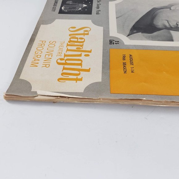 Vintage Jack Jones Oklahoma Starlight Theatre Souvenir Program Kansas City 1966 - Picture 11 of 12